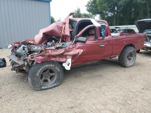 4TAVN73FXSZ031492 - 1995 TOYOTA TACOMA XTRACAB BURGUNDY photo 1