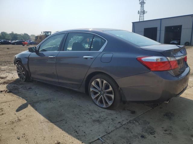 1HGCR2F5XFA003526 - 2015 HONDA ACCORD SPORT GRAY photo 2