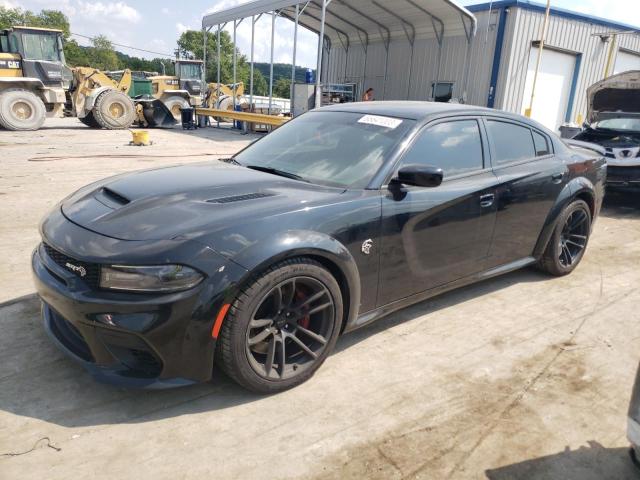 2C3CDXL93MH594433 - 2021 DODGE CHARGER SRT HELLCAT BLACK photo 1