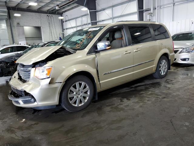 2A4RR8DG1BR784971 - 2011 CHRYSLER TOWN & COU TOURING L GOLD photo 1