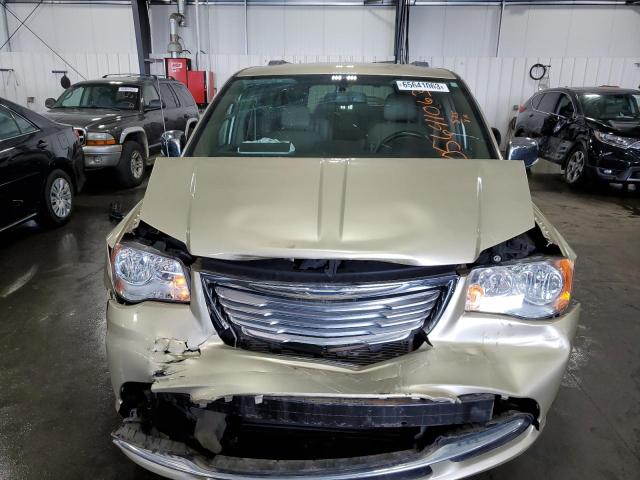 2A4RR8DG1BR784971 - 2011 CHRYSLER TOWN & COU TOURING L GOLD photo 5