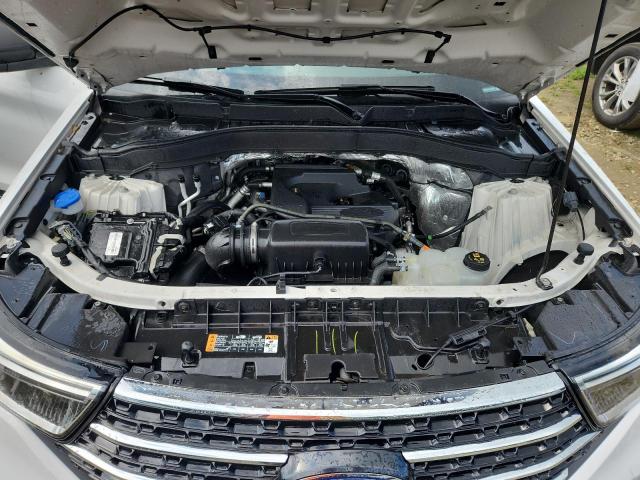 1FMSK8DH4LGB51903 - 2020 FORD EXPLORER XLT თეთრი ფოტო 12