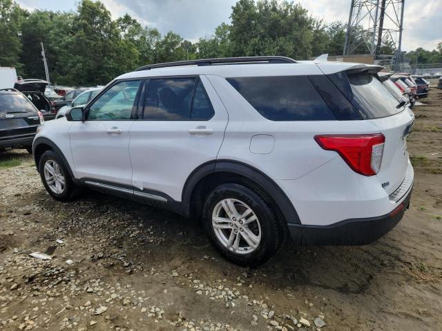 1FMSK8DH4LGB51903 - 2020 FORD EXPLORER XLT თეთრი ფოტო 2