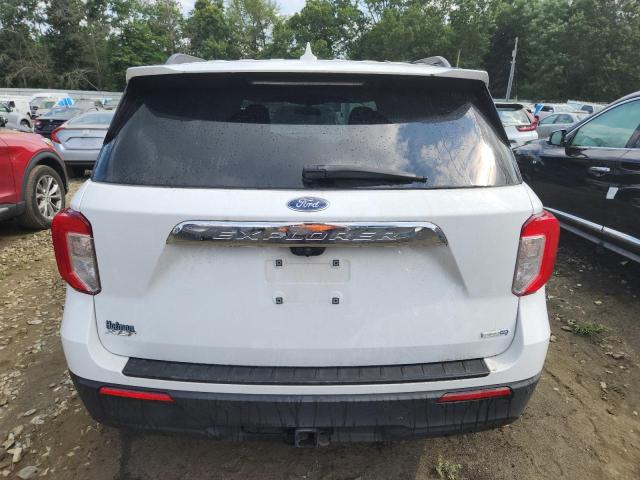 1FMSK8DH4LGB51903 - 2020 FORD EXPLORER XLT თეთრი ფოტო 6