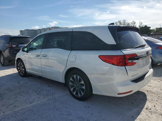 5FNRL6H61RB002932 - 2024 HONDA ODYSSEY EXL WHITE photo 2