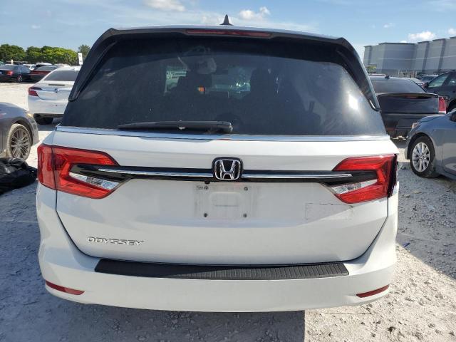 5FNRL6H61RB002932 - 2024 HONDA ODYSSEY EXL WHITE photo 6