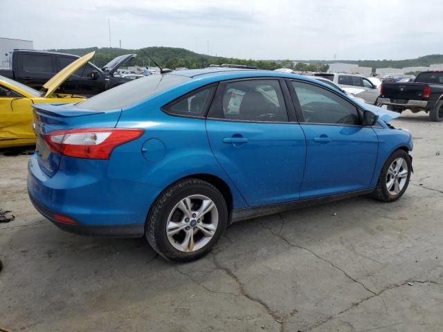 1FAHP3F27CL434949 - 2012 FORD FOCUS SE BLUE photo 3