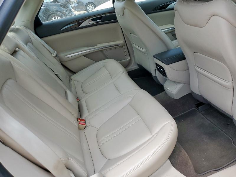 3LN6L2LU9GR634506 - 2016 LINCOLN MKZ HYBRID WHITE photo 10