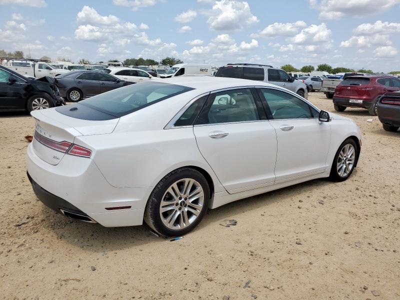 3LN6L2LU9GR634506 - 2016 LINCOLN MKZ HYBRID WHITE photo 3