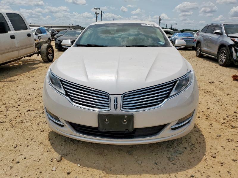 3LN6L2LU9GR634506 - 2016 LINCOLN MKZ HYBRID WHITE photo 5
