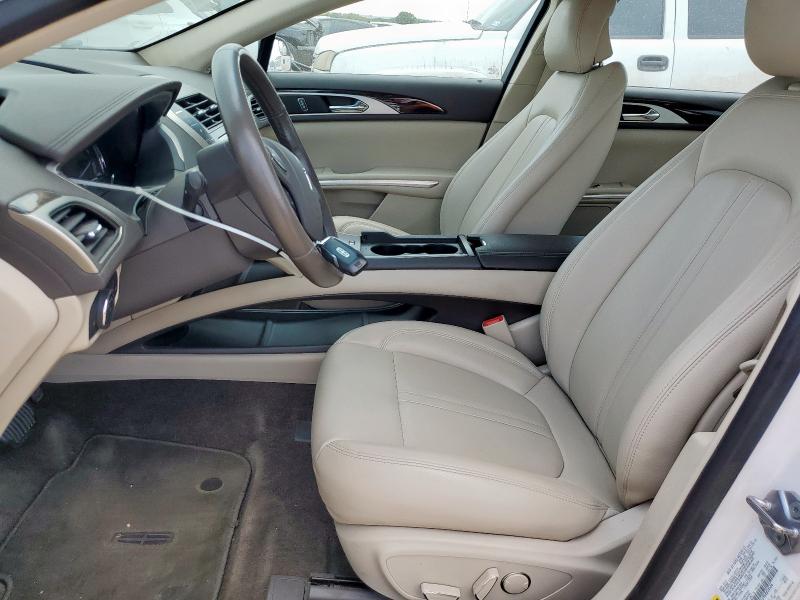 3LN6L2LU9GR634506 - 2016 LINCOLN MKZ HYBRID WHITE photo 7