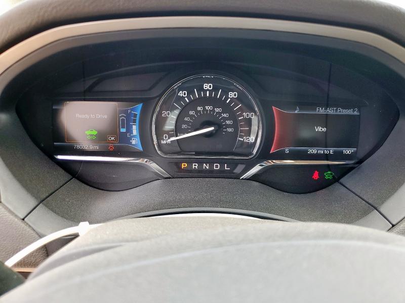 3LN6L2LU9GR634506 - 2016 LINCOLN MKZ HYBRID WHITE photo 9