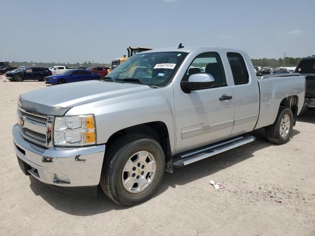 1GCRCSE09CZ248685 - 2012 CHEVROLET SILVERADO C1500 LT SILVER photo 1