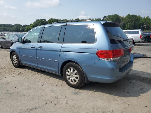 5FNRL3H71AB052712 - 2010 HONDA ODYSSEY EXL BLUE photo 2