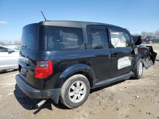 5J6YH28737L011294 - 2007 HONDA ELEMENT EX BLACK photo 3