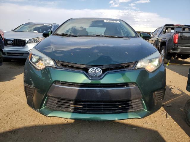 2T1BURHE8FC381774 - 2015 TOYOTA COROLLA L GREEN photo 5