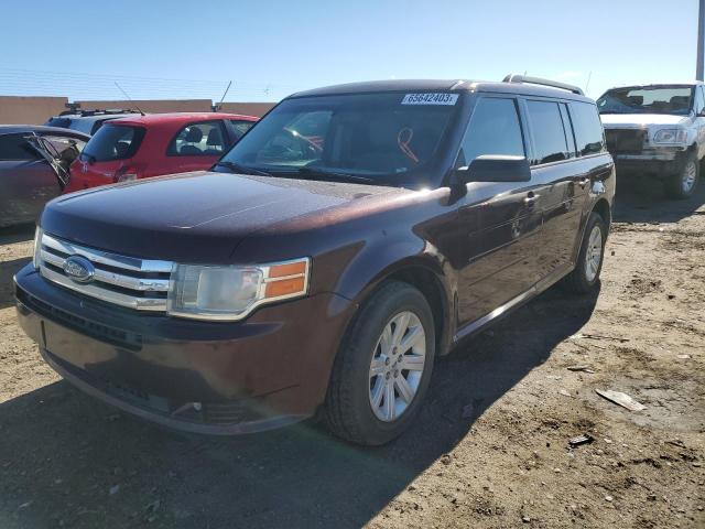 2FMGK5BCXABA71697 - 2010 FORD FLEX SE MAROON photo 1