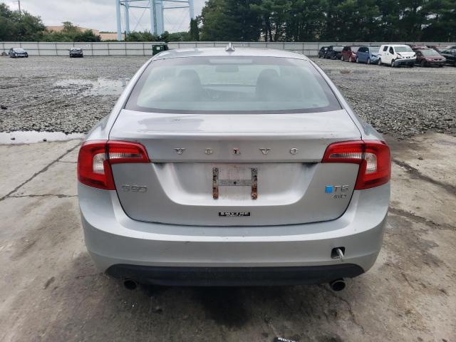 YV1902FH1C2079164 - 2012 VOLVO S60 T6 SILVER photo 6