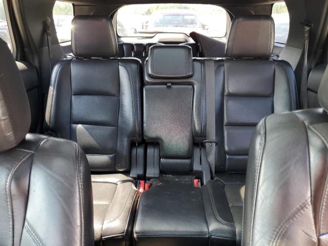 1FMHK7F87CGA54387 - 2012 FORD EXPLORER LIMITED 红色 照片 10