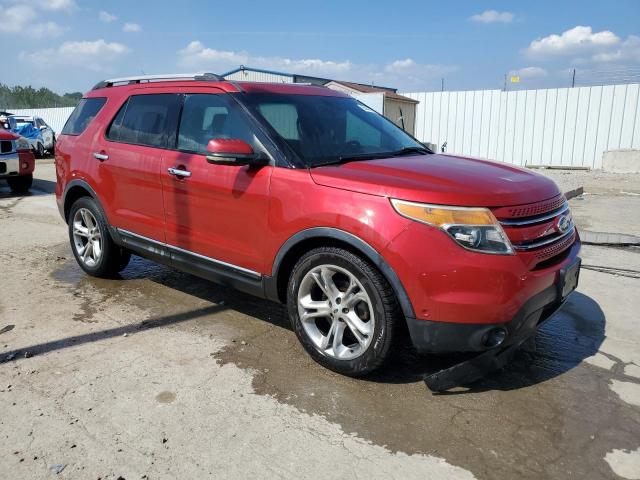 1FMHK7F87CGA54387 - 2012 FORD EXPLORER LIMITED 红色 照片 4