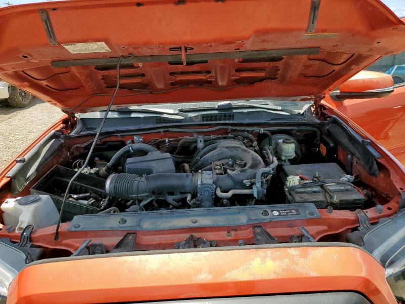 5TFAZ5CN7HX024264 - 2017 TOYOTA TACOMA DOUBLE CAB ნარინჯისფერი ფოტო 11