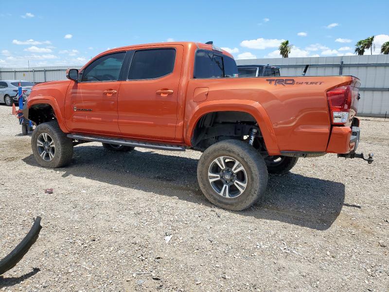 5TFAZ5CN7HX024264 - 2017 TOYOTA TACOMA DOUBLE CAB ნარინჯისფერი ფოტო 2