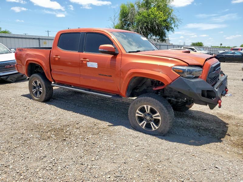 5TFAZ5CN7HX024264 - 2017 TOYOTA TACOMA DOUBLE CAB ნარინჯისფერი ფოტო 4