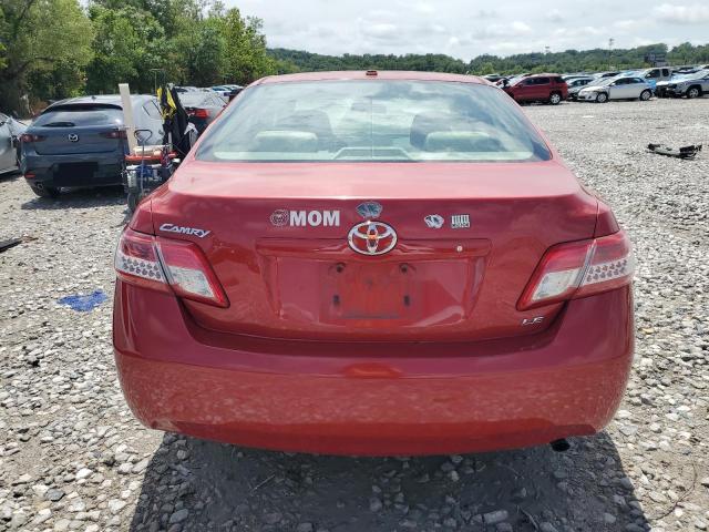4T1BF3EK1AU054173 - 2010 TOYOTA CAMRY BASE MAROON photo 6