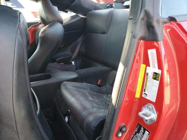 JF1ZNAA15D1728778 - 2013 TOYOTA SCION FR-S წითელი ფოტო 10