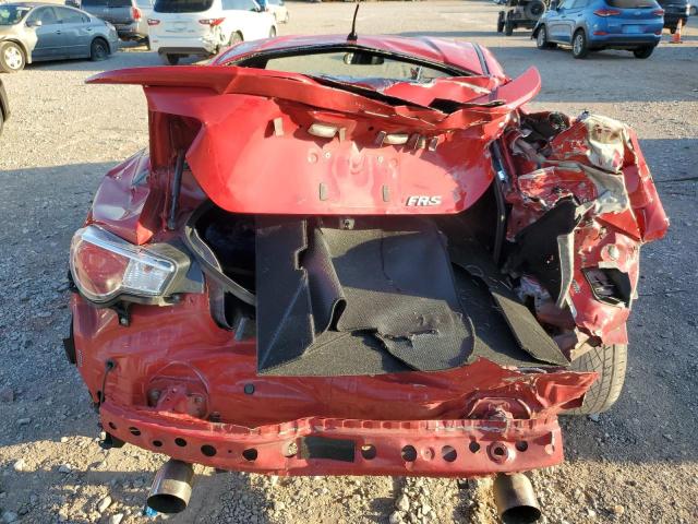 JF1ZNAA15D1728778 - 2013 TOYOTA SCION FR-S წითელი ფოტო 6