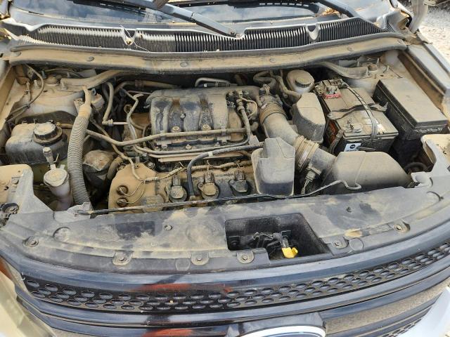 1FM5K8AR0DGA04960 - 2013 FORD EXPLORER POLICE INTERCEPTOR WHITE photo 12