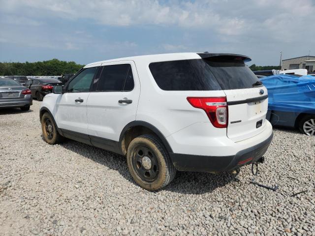 1FM5K8AR0DGA04960 - 2013 FORD EXPLORER POLICE INTERCEPTOR WHITE photo 2