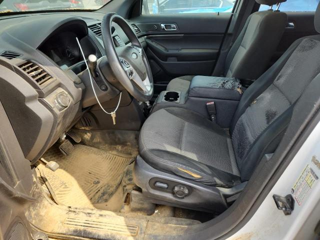1FM5K8AR0DGA04960 - 2013 FORD EXPLORER POLICE INTERCEPTOR WHITE photo 7