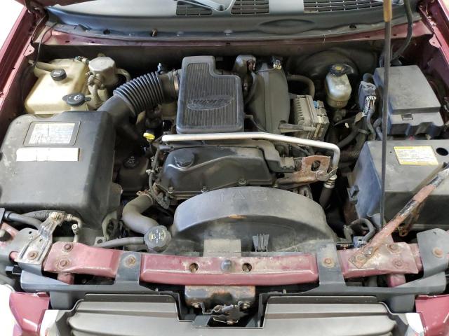 1GKDT13S842394356 - 2004 GMC ENVOY MAROON photo 12