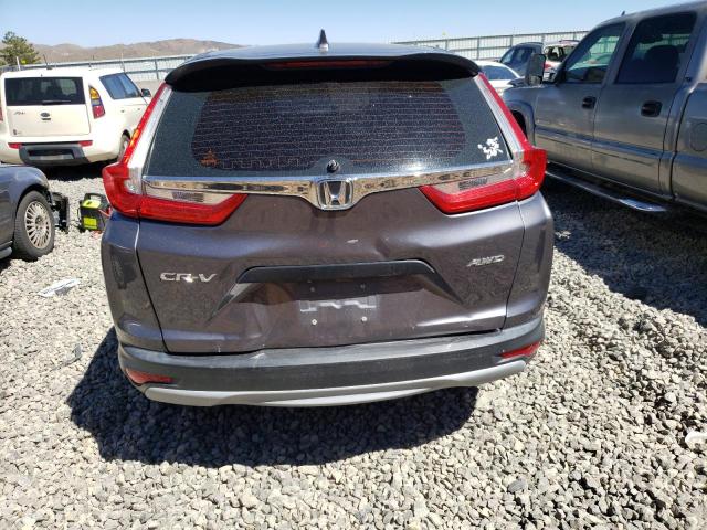 2HKRW6H37HH210827 - 2017 HONDA CR-V LX GRAY photo 6