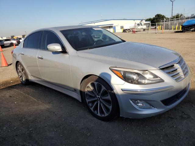 KMHGC4DH3CU165417 - 2012 HYUNDAI GENESIS 5.0L SILVER photo 4