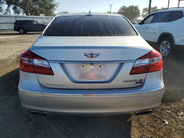 KMHGC4DH3CU165417 - 2012 HYUNDAI GENESIS 5.0L SILVER photo 6