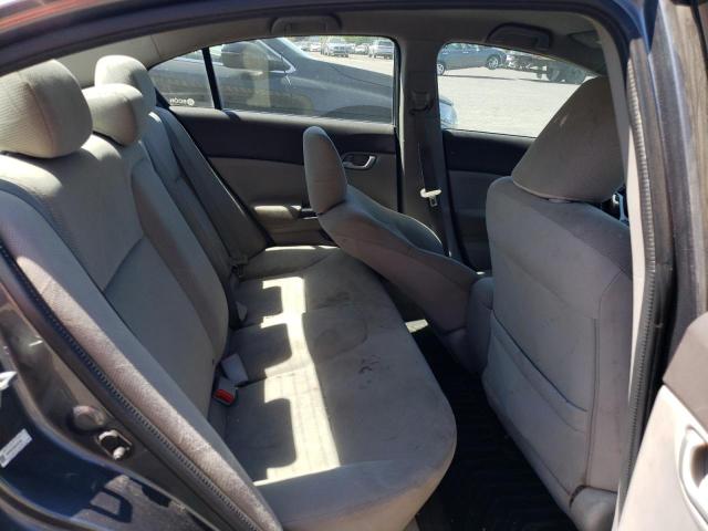 19XFB2F50CE357435 - 2012 HONDA CIVIC LX GRAY photo 10