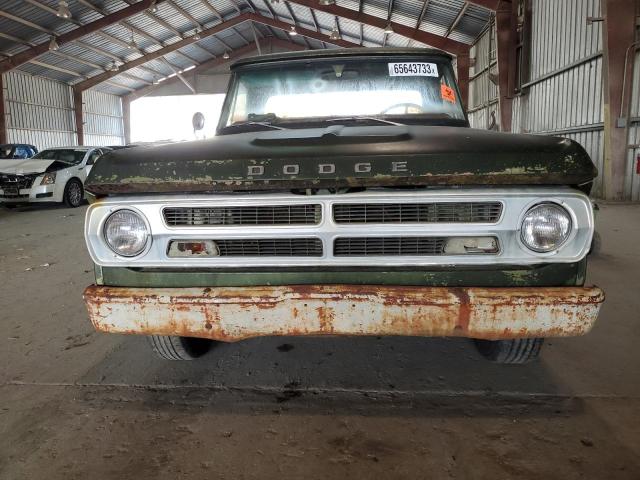 D14AE0U114146 - 1970 DODGE D100 GREEN photo 5