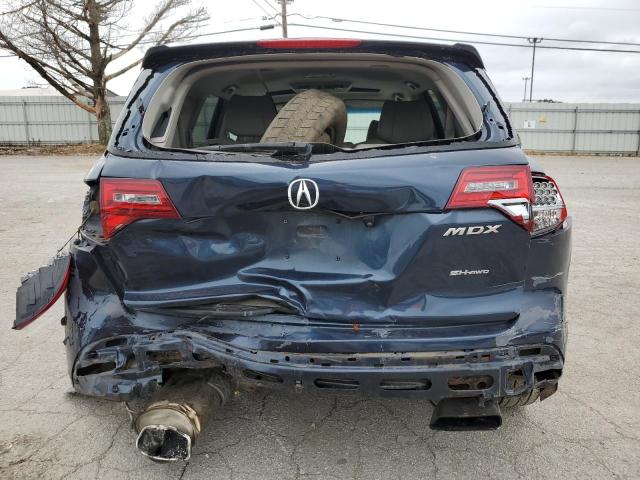 2HNYD2H43DH511983 - 2013 ACURA MDX TECHNOLOGY BLUE photo 6