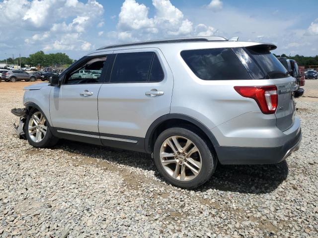 1FM5K7D80HGA53983 - 2017 FORD EXPLORER XLT Argent photo 2