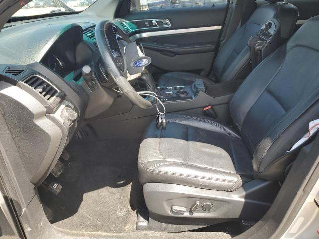 1FM5K7D80HGA53983 - 2017 FORD EXPLORER XLT Argent photo 7