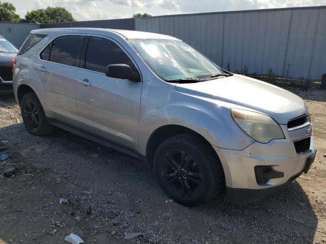 2GNALBEC3B1267464 - 2011 CHEVROLET EQUINOX LS SILVER photo 4