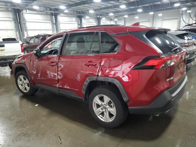 2T3P1RFV5LW122324 - 2020 TOYOTA RAV4 XLE BURGUNDY photo 2