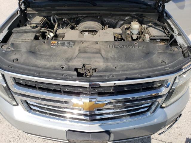 1GNSCCKC6FR172649 - 2015 CHEVROLET TAHOE C1500 LTZ SILVER photo 12