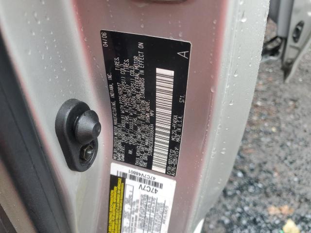 5TDBA23C66S066484 - 2006 TOYOTA SIENNA LE SILVER photo 13