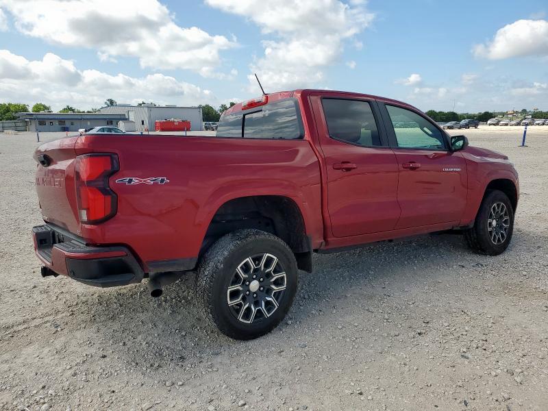 1GCPTCEK0R1156306 - 2024 CHEVROLET COLORADO LT RED photo 3