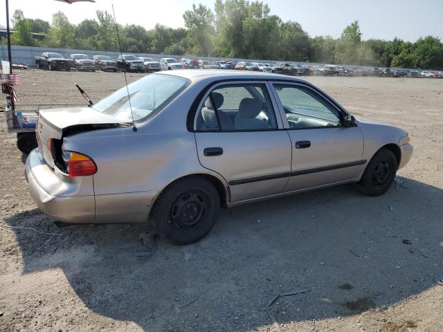 1Y1SK5287YZ423194 - 2000 CHEVROLET GEO PRIZM BASE BEIGE photo 3