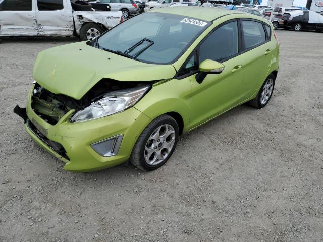 3FADP4FJ8BM154580 - 2011 FORD FIESTA SES GREEN photo 1