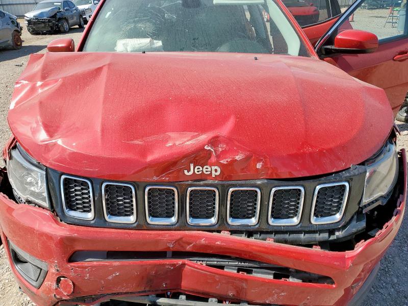 3C4NJCBB5JT205126 - 2018 JEEP COMPASS LATITUDE Շագանակագույն լուսանկար 11